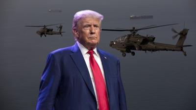 �ran, ABD helikopterini d���rd�... Trump: Cevap vermek zorunday�z