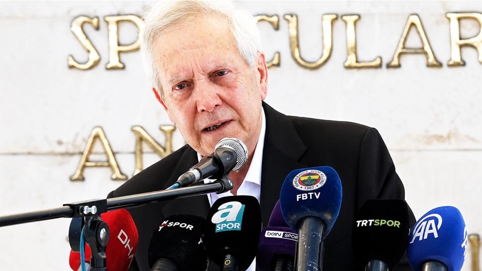 Aziz Yıldırım göz yaşlarına hakim olamadı: Bu camia seni unu