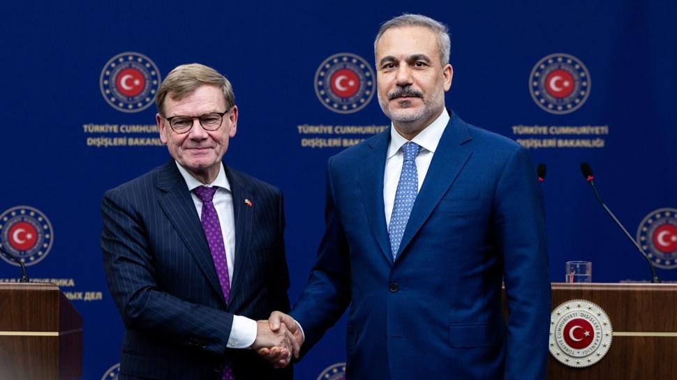 Bakan Fidan Alman mevkidaşıyla görüştü