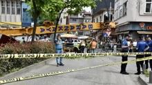 Ordu'da korkutan kaza: Fore kaz�k makinesi yola devrildi