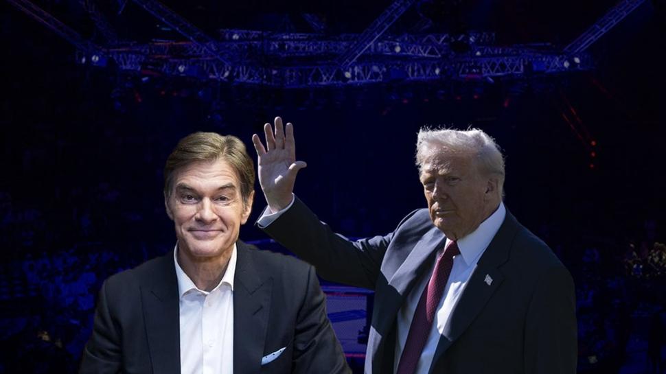 Beyaz Saray bahçesinde UFC maçı: Trump'tan Öz'e doğum günü h