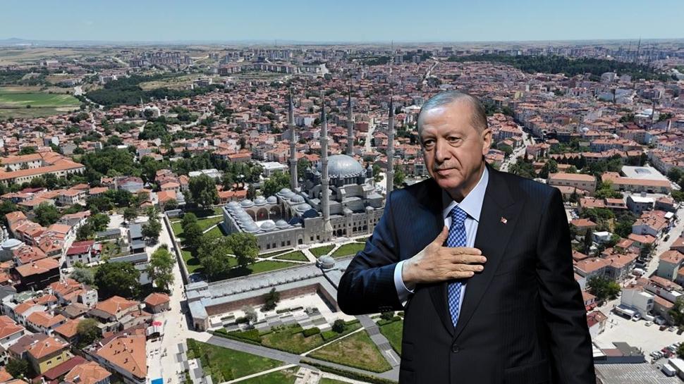 Edirne'de tarihi güne doğru! Başkan Erdoğan büyük 