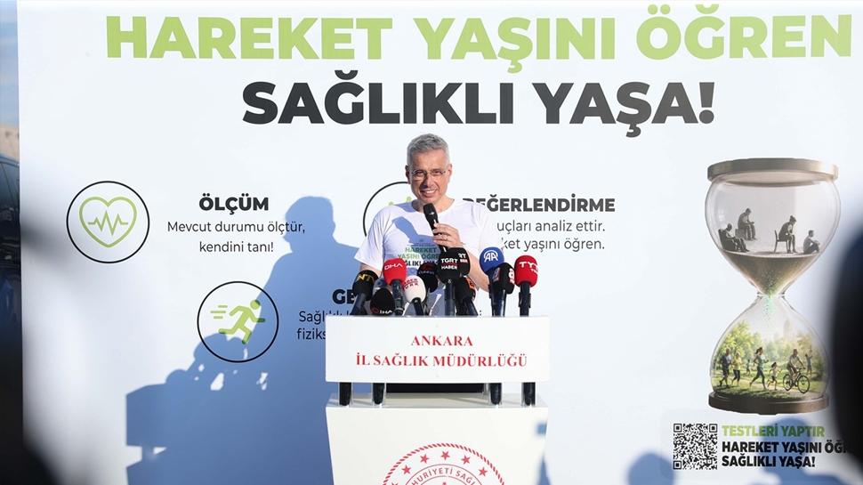 Sağlık Bakanlığı 81 ile duyurdu: "Hareket Yaşını Öğren, Sağl