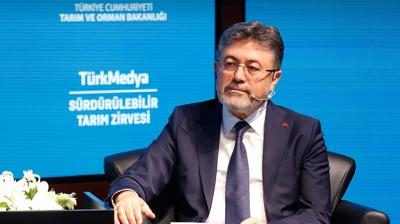Bakan Yumakl�, T�rkMedya S�rd�r�lebilir Tar�m Zirvesi'nde duyurdu: Bu y�l bir �retim rekoru gelebilir