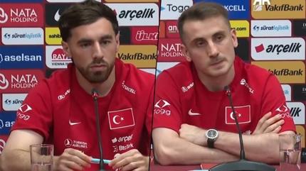 Milli y�ld�zlar konu�tu! �Taraftar�m�z�n beklentilerinin fark�nday�z�