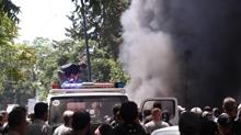 L�bnan'da bombard�man! �srail hastane �evresini ve kav�aklar� vurdu