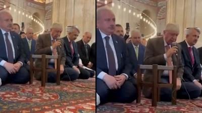 Başkan Erdoğan'dan Selimiye Camii'nde Kur'an-ı Kerim tilaveti