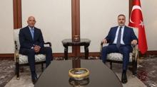 Bakan Fidan, Barrack'� kabul etti
