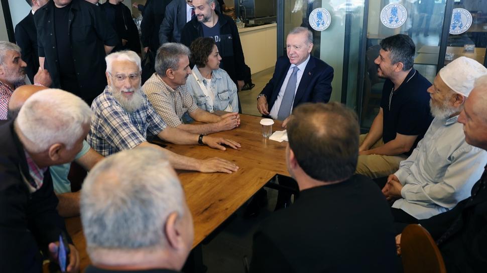 Başkan Erdoğan'dan sürpriz ziyaret