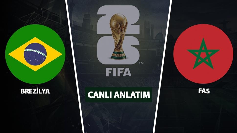 CANLI: Brezilya - Fas