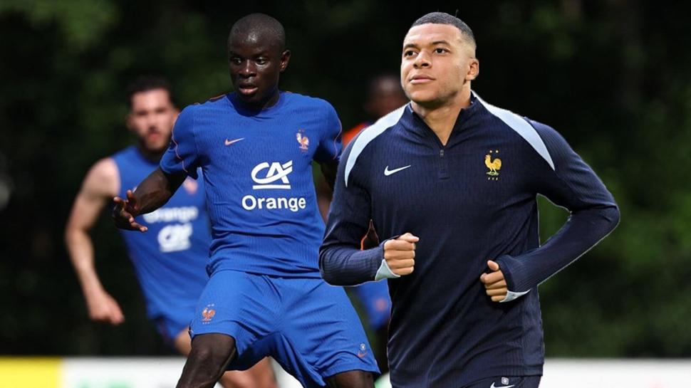 Kylian Mbappe: N'Golo Kante hem koşuyor, hem zekası var
