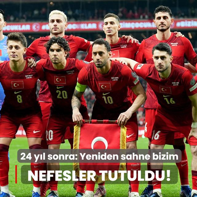 Nefesler tutuldu! 24 y�l sonra: D�nya Kupas�'nda sahne yeniden bizim