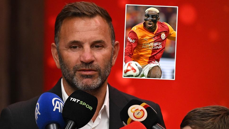 Okan Buruk'tan Victor Osimhen sözleri! Takımdan ayrılacak mı?