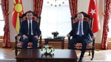 Ba�kan Erdo�an, Mickoski'yi kabul etti