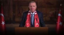 Ba�kan Erdo�an'dan milli tak�ma destek mesaj�: ''�imdi yeni bir destan yazma zaman�''