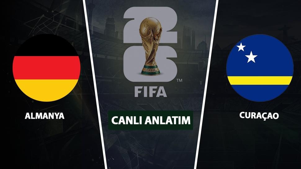 CANLI: Almanya - Curaçao