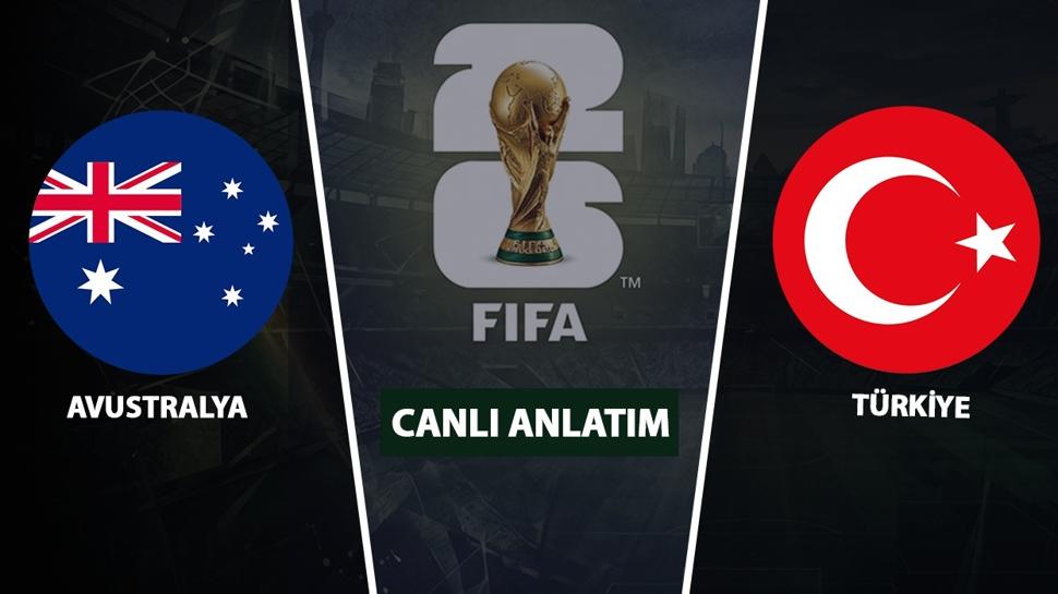 CANLI: Avustralya - Türkiye