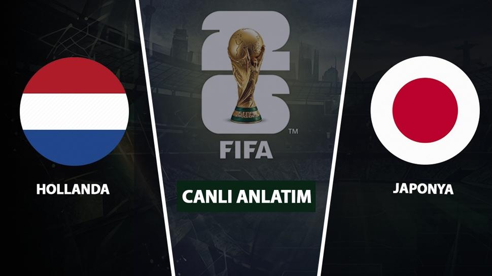 CANLI: Hollanda - Japonya