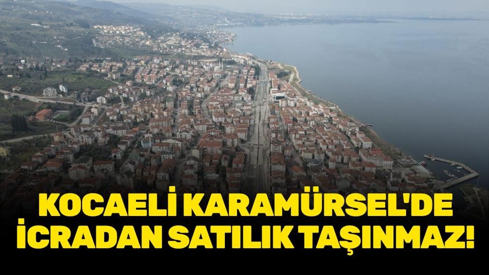 Kocaeli Karamürsel'de icradan satılık taşınmaz!