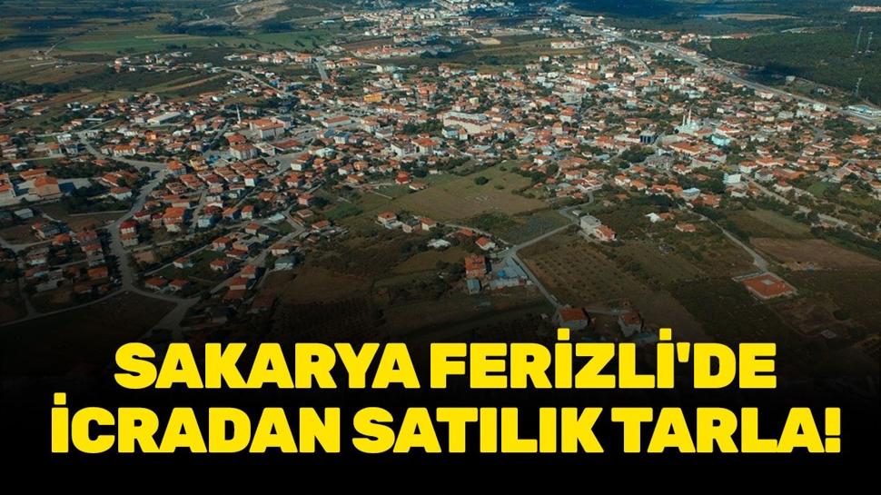 Sakarya Ferizli'de icradan satılık tarla!