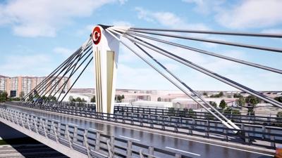 T�rkiye'den bir ilk: Ankara'ya Eyfel a��rl���nda teknolojik k�pr�