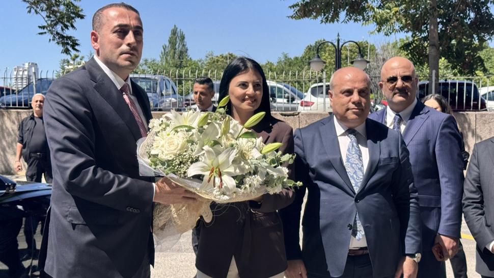 Ankara Adliyesi'nde devir teslim: Aykut Çelik görevine başladı