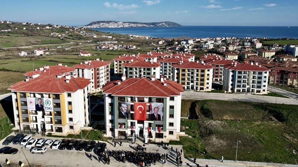 Bakan Kurum Sinop'taki 317 TOKİ konutunu paylaştı: 'Manzaranın keyfini çıkarıyorlar'