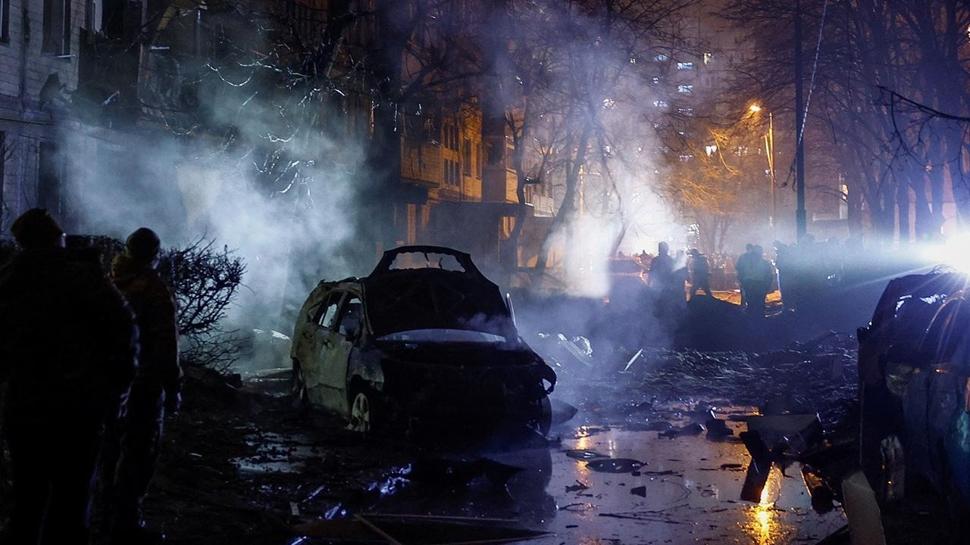Rusya'dan Kiev'e yoğun hava saldırısı: 20 kişiden fazla yaralı var