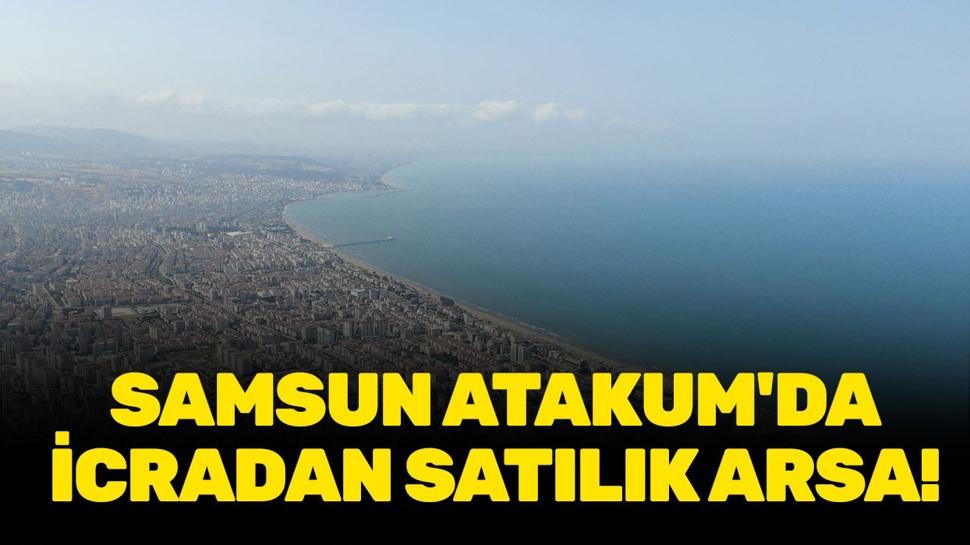 Samsun Atakum'da 474 metrekare icradan satılık arsa!