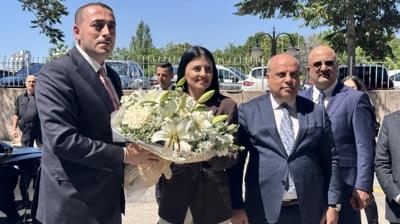 Ankara Adliyesi'nde devir teslim: Aykut �elik g�revine ba�lad�