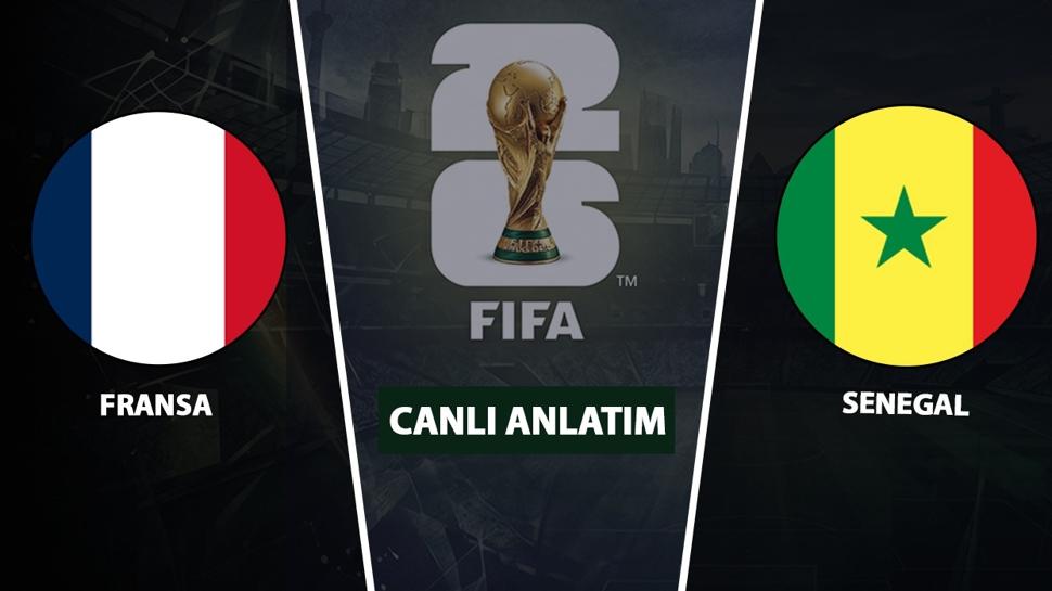 CANLI: Fransa - Senegal