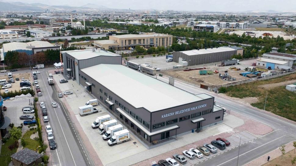 Karatay Halk Ekmek Fabrikası ve Glütensiz Ekmek Üretim Tesisi hizmete açıldı
