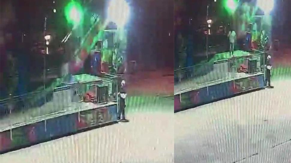 Lunapark dehşetinin görüntüleri ortaya çıktı: 20 yaşındaki genç işte böyle can verdi