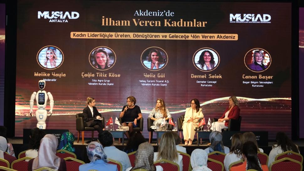 MÜSİAD Kadın Girişimcileri Destekleme Komisyonu "Akdeniz'de İlham Veren Kadınlar" programını Antalya'da düzenledi