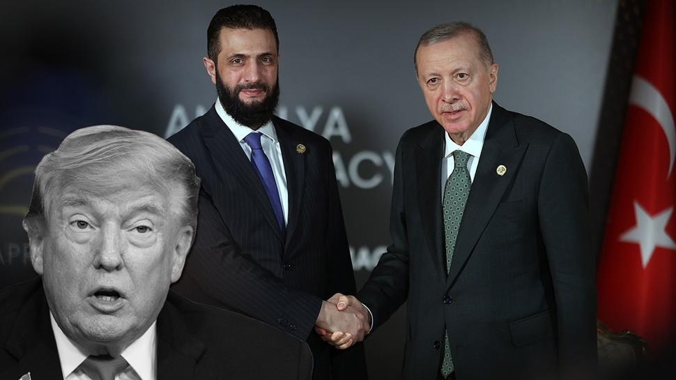 Trump'tan Başkan Erdoğan ve Şara'ya övgü: Olağanüstü bir iş çıkardılar