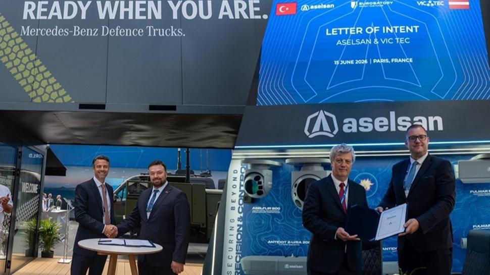 EUROSATORY 2026'da, ASELSAN'dan iki stratejik anlaşma