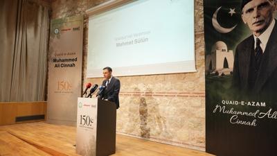 Pakistan'�n kurucusu Muhammed Ali Cinnah'a �stanbul'da vefa