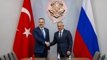 Bakan Fidan, Moskova'da Rusya G�venlik Konseyi Sekreteri �oygu ile g�r��t�