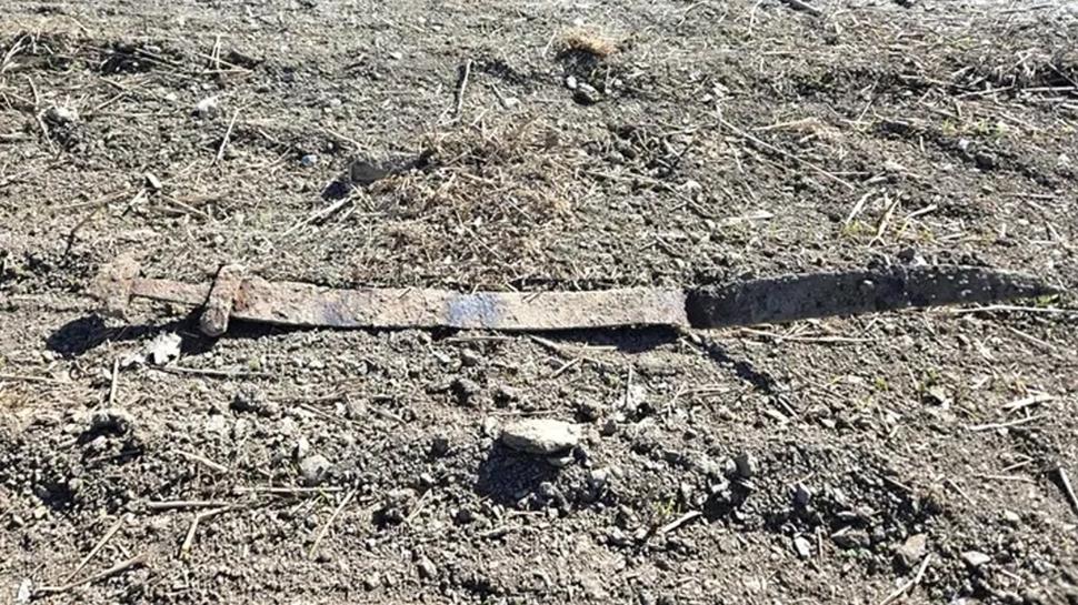 6 yaşındaki çocuk fark etti... 1300 yıllık Viking kılıcı bulundu