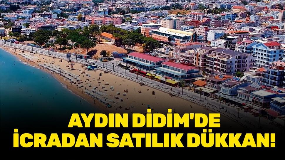 Aydın Didim'de icradan satılık dükkan!