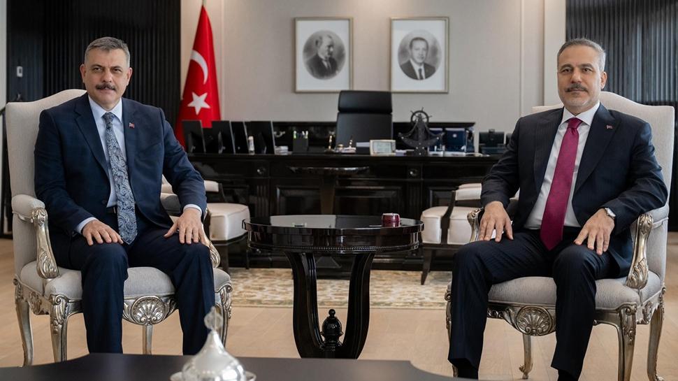 Dışişleri Bakanı Fidan, İçişleri Bakanı Çiftçi ile görüştü