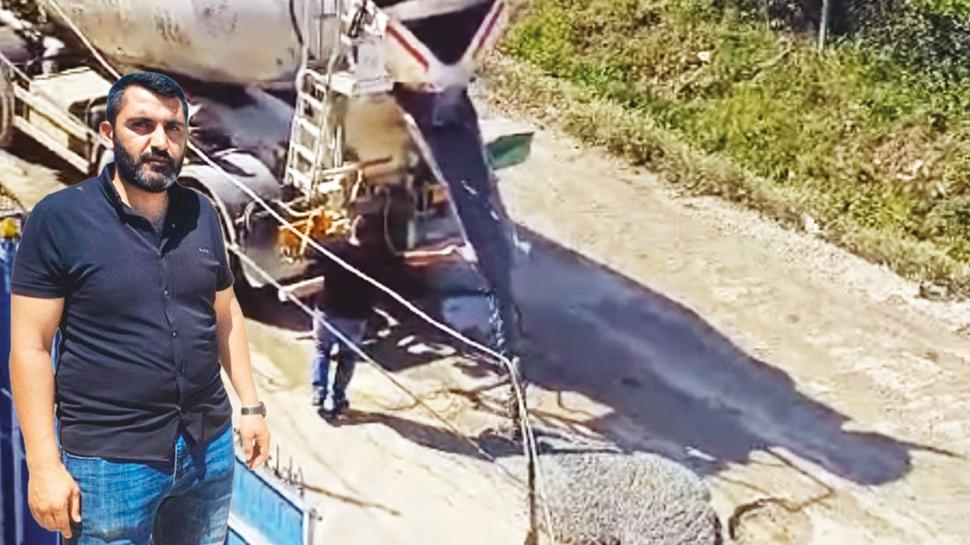 CHP'li belediye i�kencesi! Vatanda� onar�m� kendi yapt�