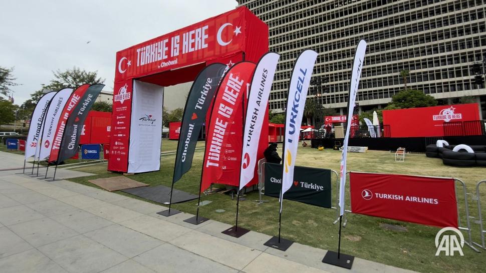 İletişim Başkanlığı Los Angeles'ta kurudu! "Turkish Vibe Zone" yoğun ilgi