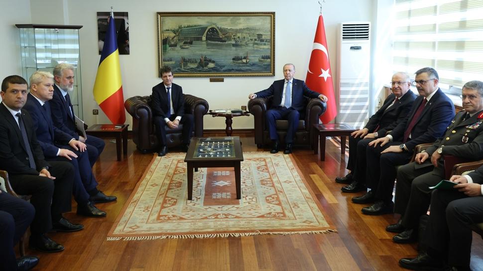 Başkan Erdoğan, Romanya Cumhurbaşkanı Nicuşor Dan ile görüştü