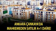 Ankara �ankaya'da mahkemeden sat�l�k 4+1 daire!