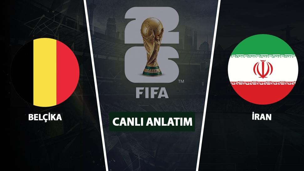 CANLI: Belçika - İran