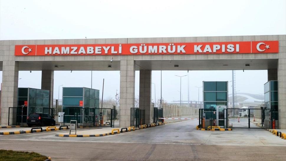 Hamzabeyli Sınır Kapısı'nda 23 kilometrelik tır kuyruğu oluştu