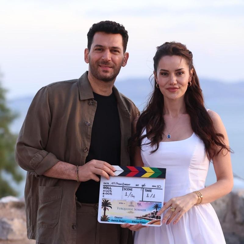 Murat Y�ld�r�m'la Fahriye Evcen ba�rolde: Go T�rkiye'nin yeni dizisi �Turquoise Summer� yay�nda