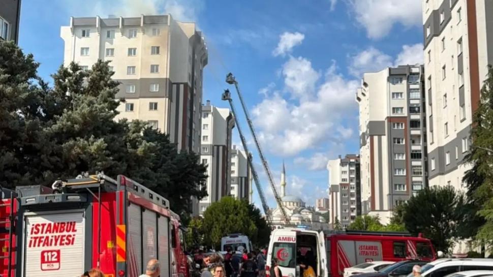 Sultangazi'de yangın paniği