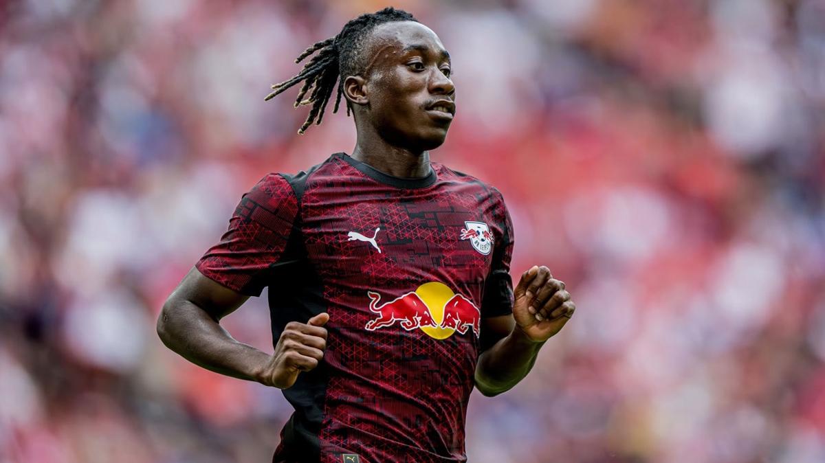 Yan Diomande liverpool leipzig transfer foto�raflar� resimleri